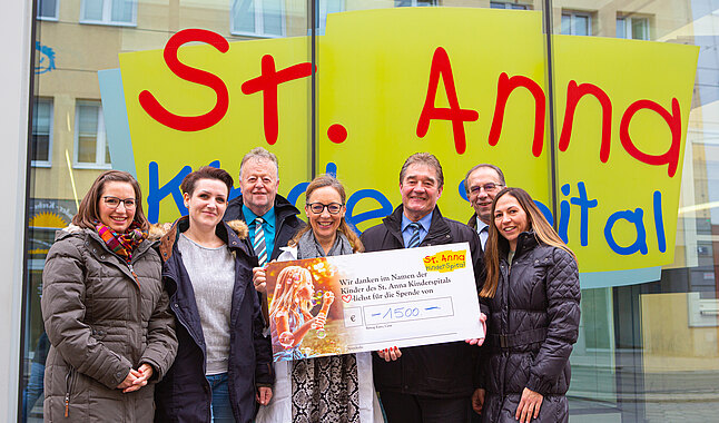 Spende Sankt Anna Kinderspital